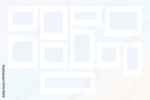 Pastel SaaS dashboard interface background with clustered analytics cards admin panel UI vector template layout design