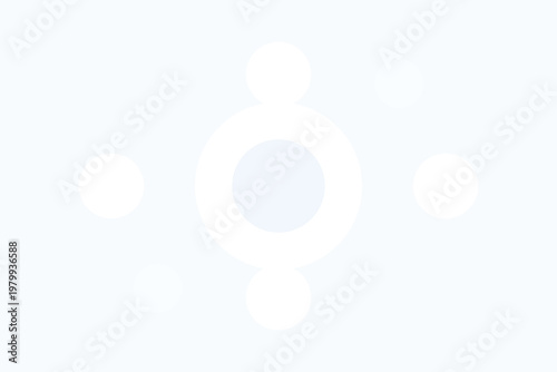 Circular SaaS dashboard interface background with orbital widget layout pastel analytics admin panel vector template modern UI design