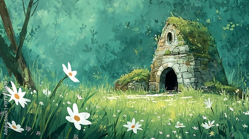 Nature-inspired visual concepts exploring seasons, sustainability, eco lifestyle, and mindfulness through immersive perspectives and diverse artistic styles.