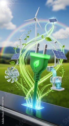 Sustainable Energy Solutions - Powering a Greener Future with Renewables.