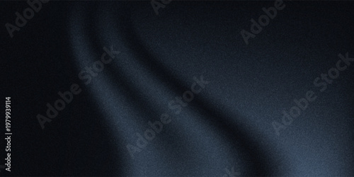 Black dark blue gray white abstract background. Gradient. Noise grain granular dust particle rough grunge. Glow light. Space. Design. Template.