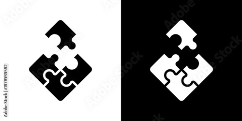 Complementary Icon Set Vector Collection Isolated In Black And White