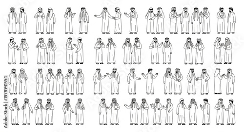 Group of people in white coats standing together, looking forward.