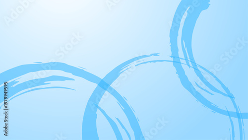 和風筆タッチ青色夏の水流イメージ抽象背景テクスチャ素材