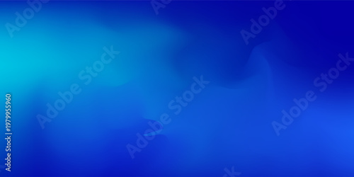 Blue cyan gradient mesh abstract background nice for wallpaper or banner