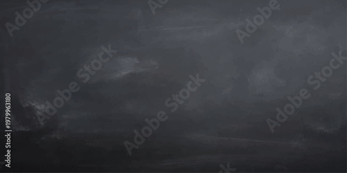Blackboard with chalk and alpha channel matte texture isolated against a dark stormy sky backdrop featuring clouds fog and nature mist in slow motion