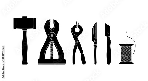 Heavy Construction Site Equipment Set with Concrete Mixer Wheelbarrow Hard Hat and Bricks - Adobe Illustrator Vector