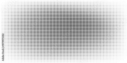 Background with black dots - stock vector. Basic halftone dots effect in black and white color. Halftone effect. Dot halftone. Black white halftone.modern dots arts