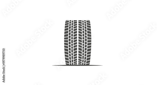 Tire Wheel Rubber Automotive Part.
