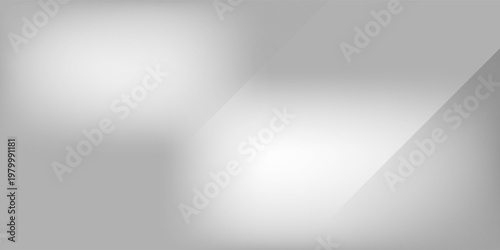 White abstract background with line pattern, banner design. Vector