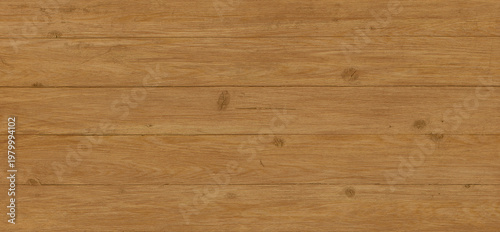Canvastavla Natural oak wood texture background, warm brown timber planks with organic grain