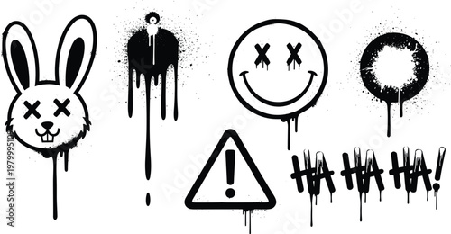 Modern UI icons collection with interface elements sliders buttons toggles and navigation controls for mobile app and web design