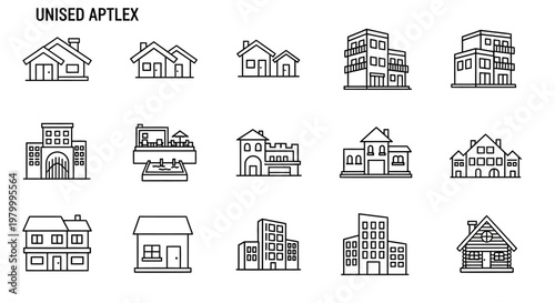 Collection of various house designs.