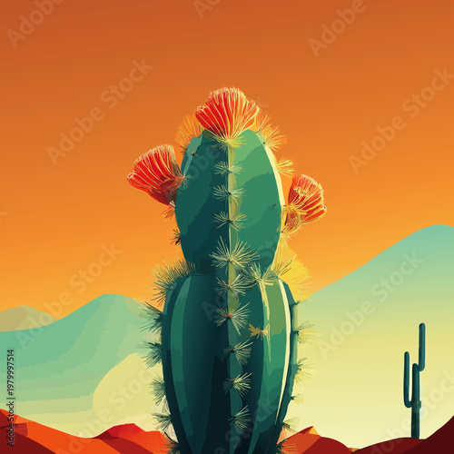 Cactus Vector