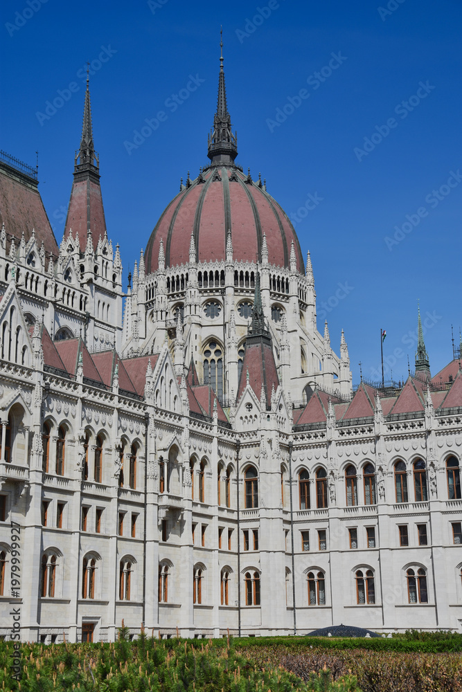 Obraz premium Parlamentsgebäude Ungarn, Budapest Országház 
