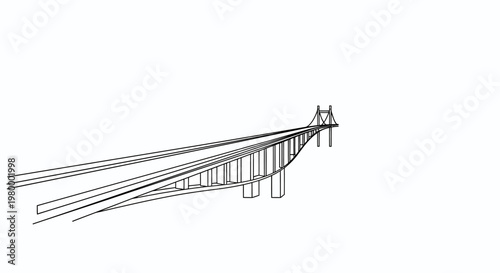 Highway on ramp road structure.