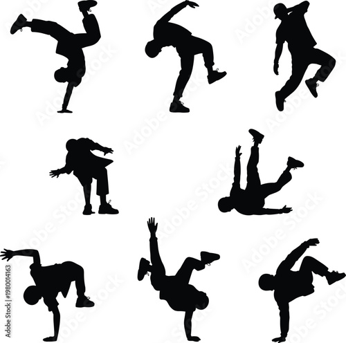 Black silhouette of various animals including cat dog horse bird elephant and giraffe animal cat des