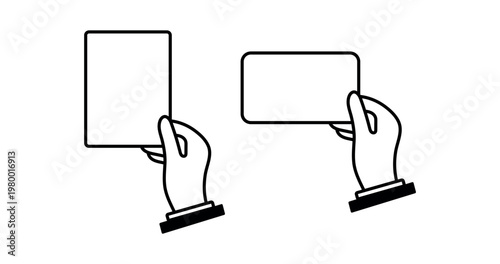 hand holding a card. hand holding card icon. card in hand icon. hand and card sign. payment, Id card,credit card png and vector illustration on transparent background.