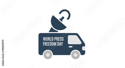 World Press Freedom Day News Van.