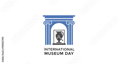 International Museum Day Logo Design.