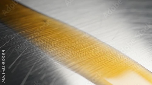 Pouring Honey onto a Surface
