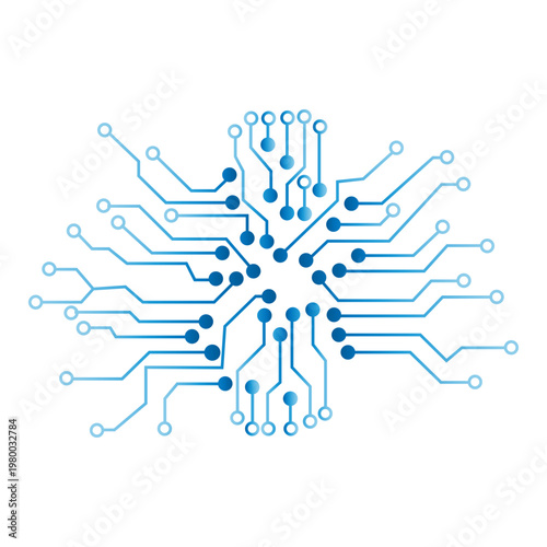 Abstract Circuit Board Technology Background