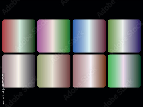 A colorful gradient squares composition on a with shiny effects