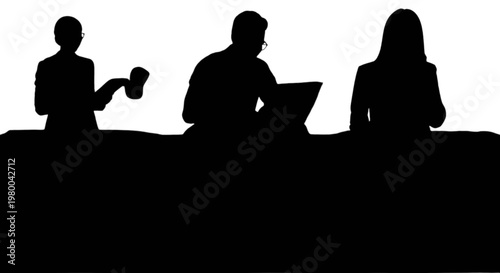 A black screen minimalist void and the absence of visual information