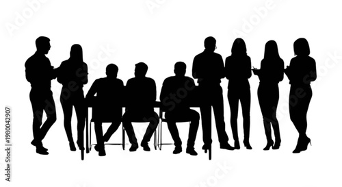 Black screen a void of darkness and minimalist digital representation