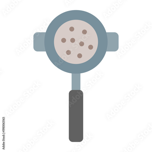 Portafilter Vector Flat Icon Design