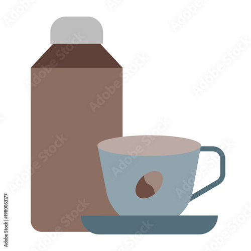 Milk Vector Flat Icon Design