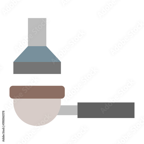 Tamper Vector Flat Icon Design