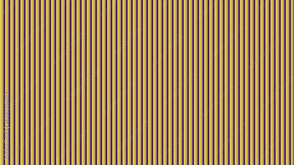 Obraz premium Purple and Yellow Vertical Stripes Pattern background