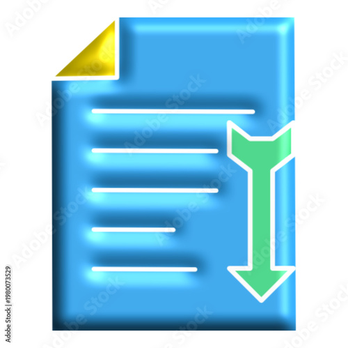 Digital file download icon set with multimedia music and image formats, upload and save button elements in blue and green color - HGPCOSM01