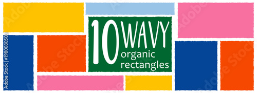 Rectangle square frame with organic shape irregular for text doodle amoeba. Wavy minimalist round with block curvy free for figure playful quote. Fluid random rectangle with dialogue organic.