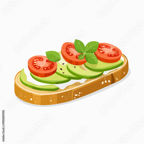Avocado Bruschetta