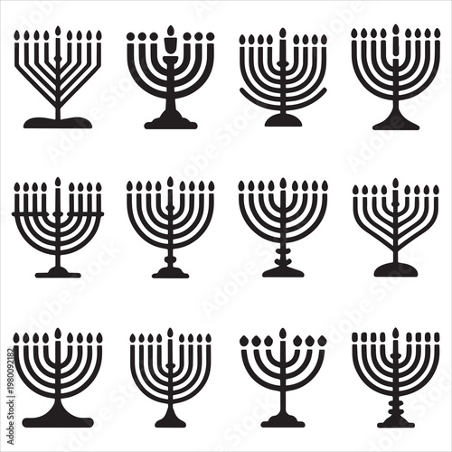 Jewish Festival of Lights Menorah