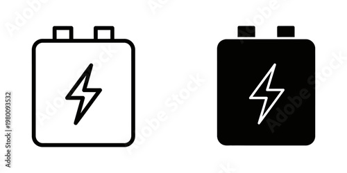 electric power plug and socket connection flat design vector illustration