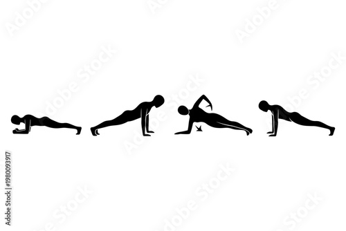 Plank Exercise Sequence