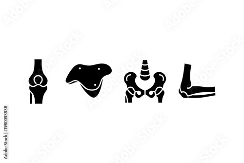 Human Anatomy Joints Icons