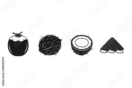 Coconut Variety Icons
