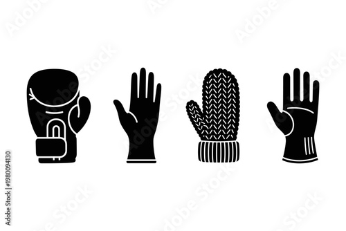 Assorted Handwear Icons