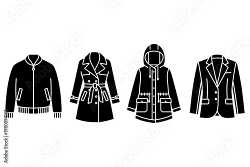 Outerwear Collection Icons