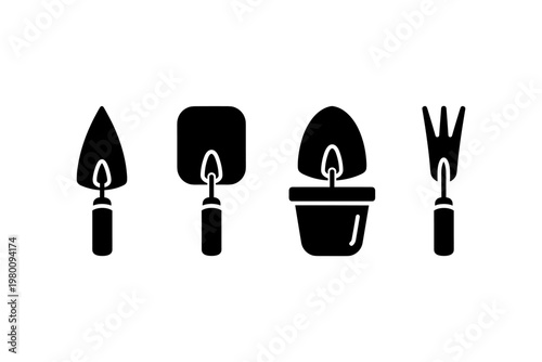 Gardening Tools Icons