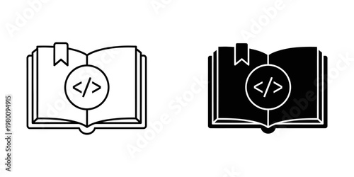 confused reader choosing between physical book and ebook vector illustration