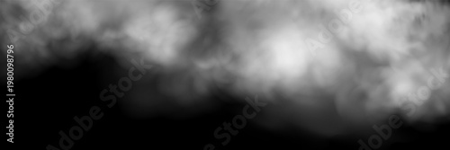 Racing motion with smoky trails and intense lighting on dark road.