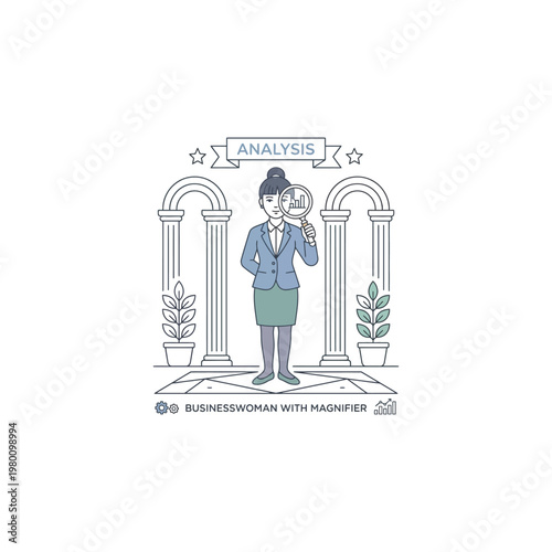 Businesswoman with headache and hand on face.