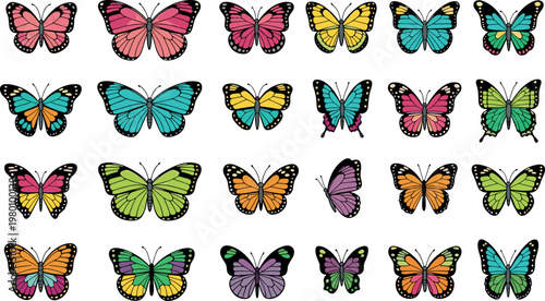 Set of minimal household service icons including cleaning laundry ironing washing machine and home maintenance outline vector collection