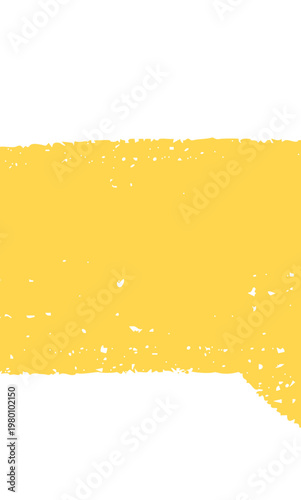 Crayon Speech Bubble Thought Text Frame