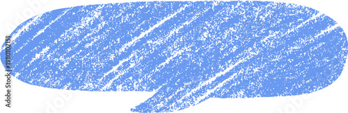 Crayon Speech Bubble Thought Text Frame